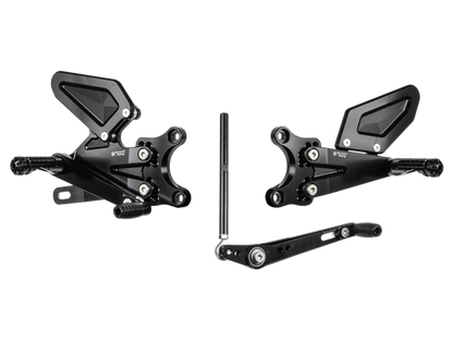 Bonamici Triumph Street Triple 765 R/RS Moto2 Rearsets (2023+)
