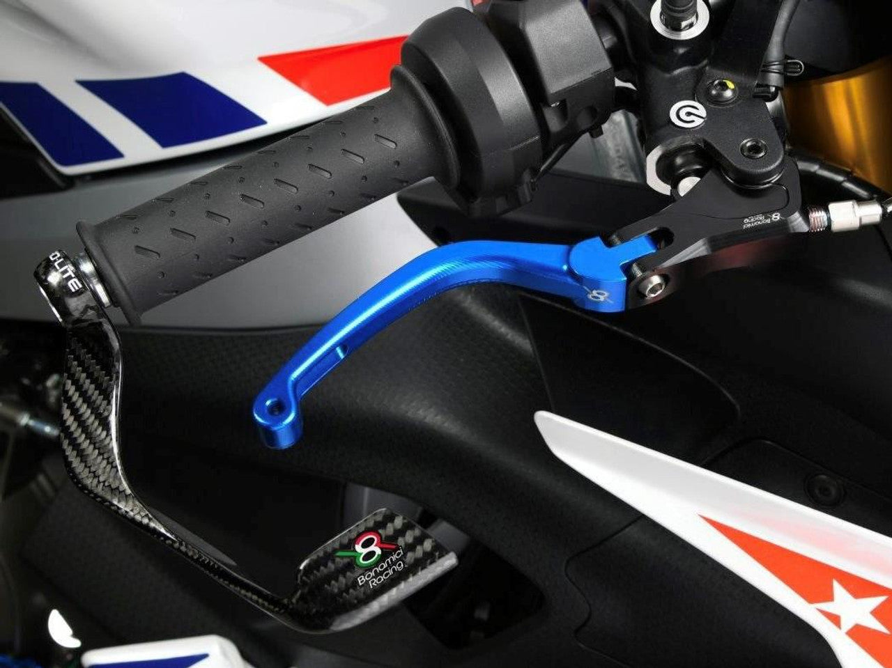 Bonamici Brake Lever Guard (Gloss Carbon Fiber)