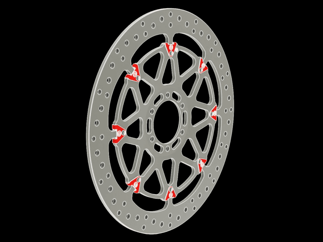 Brembo Ducati T-Drive Front Brake Discs 320mm (208A98510)