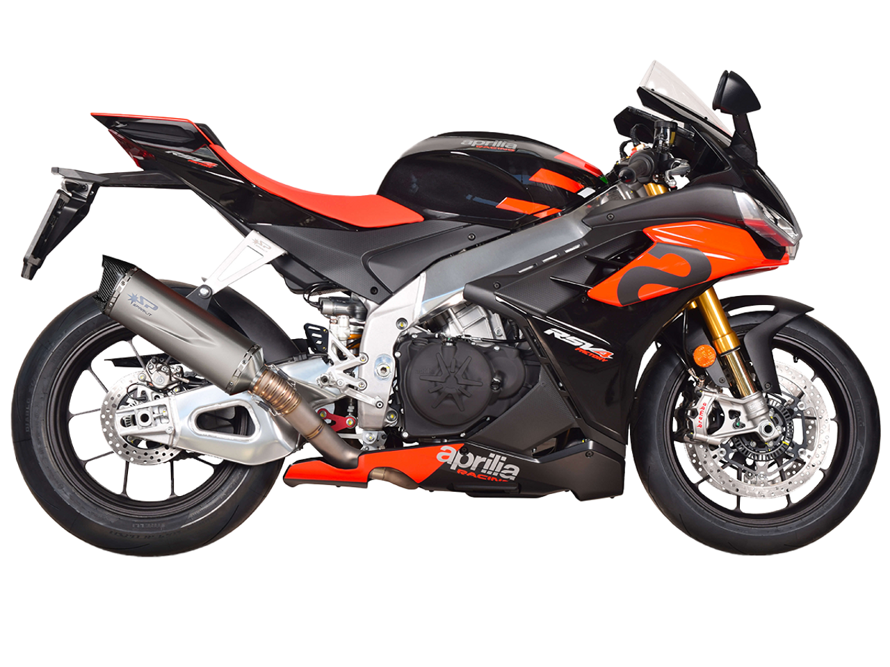 Spark Aprilia RSV4 "Force Evo" Titanium Semi-Full Exhaust (2017+)
