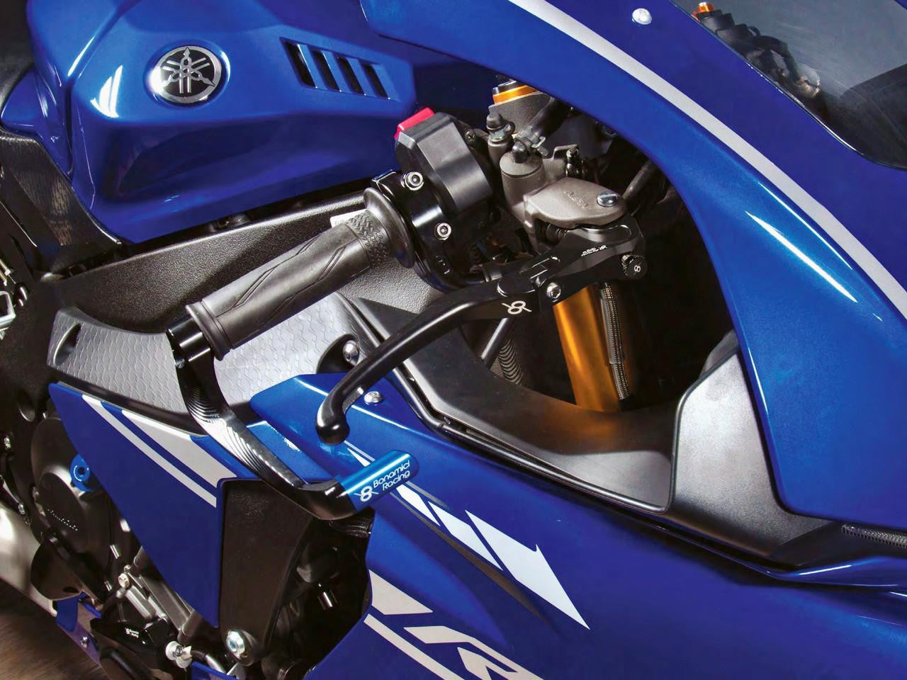 Bonamici Yamaha R1 Folding Levers (04-14) (Black)