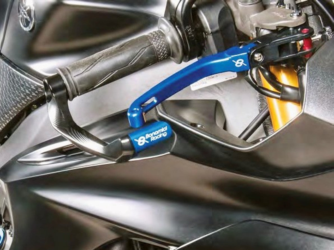 Bonamici Yamaha R6 Folding Levers (2017+) (Black)