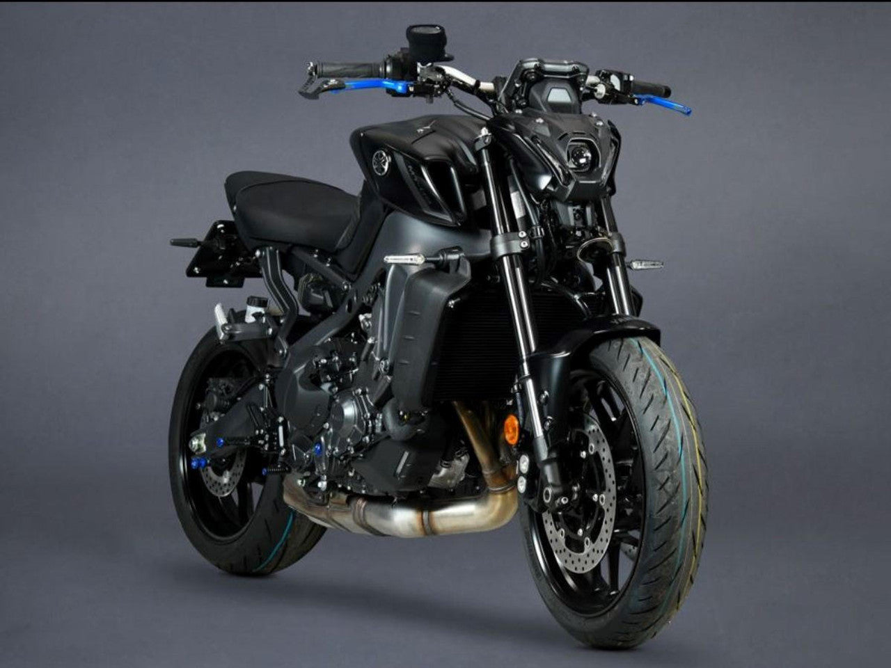 Bonamici Yamaha MT-09 Folding Levers (21-23) (Black)