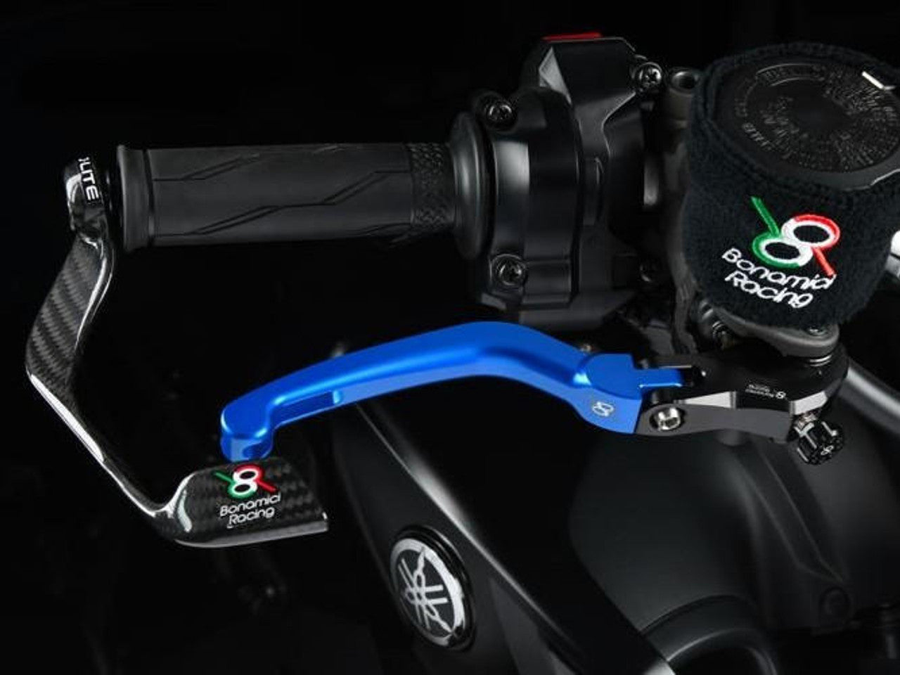 Bonamici Yamaha MT-09 Folding Levers (21-23) (Black)