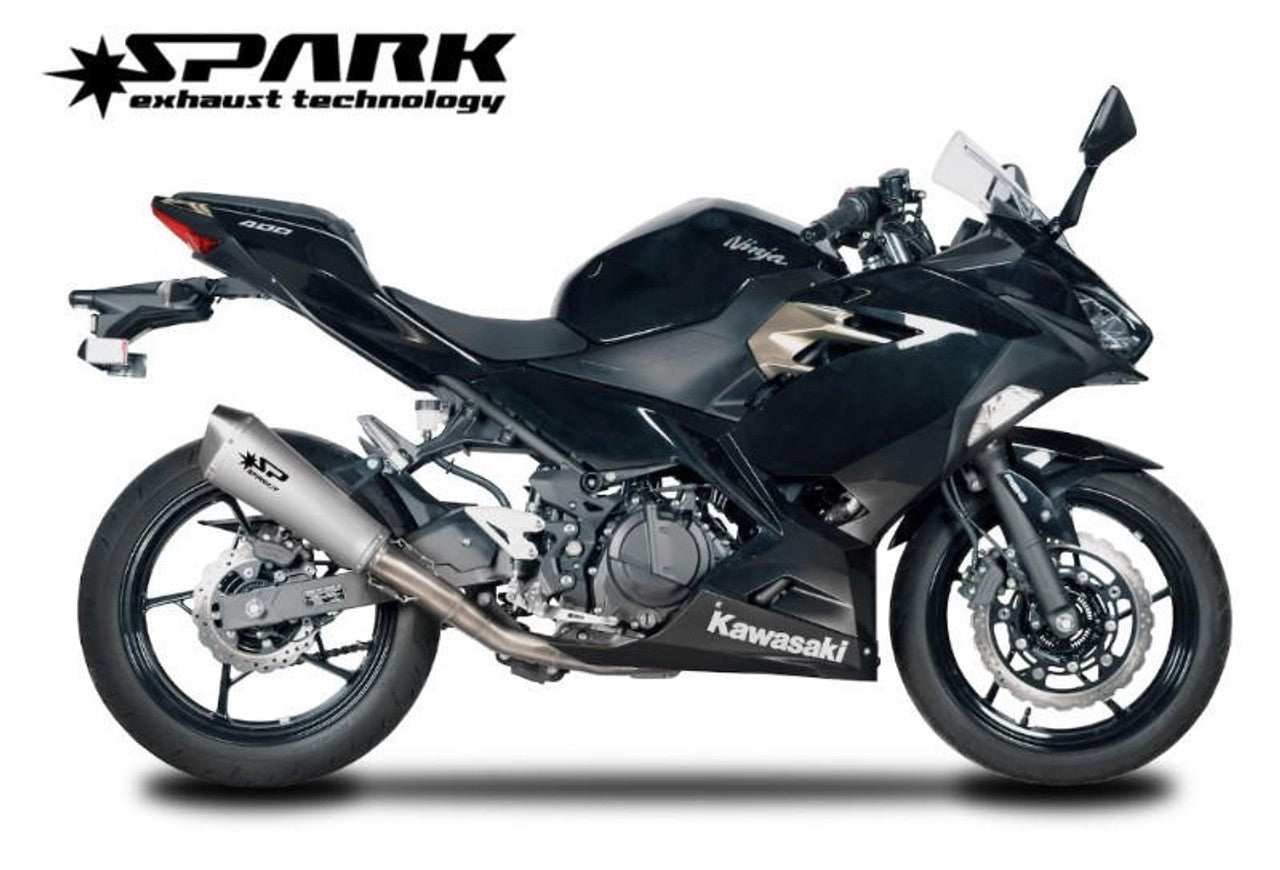 Spark Kawasaki Ninja 500 / 400 "Konix" Full Exhaust System