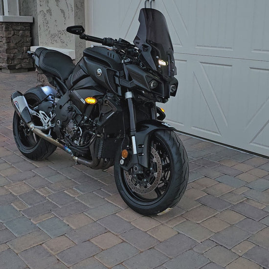 Yamaha MT10 with working fender eliminator