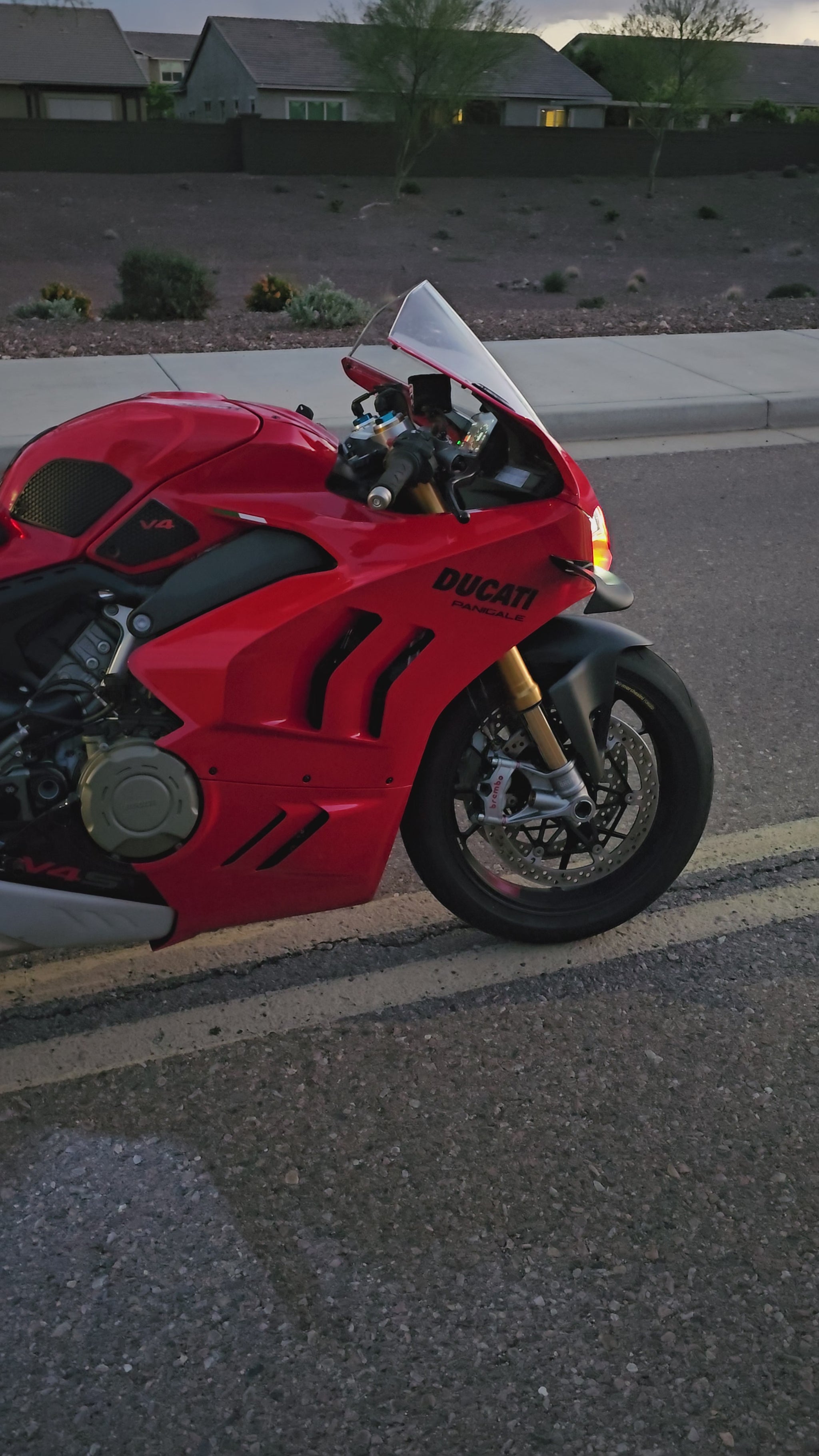 Ducati Panigale V4S tail tidy video