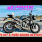Spark Triumph Street Triple 765 R/RS Moto2 "Grid-O" Slip-On Exhaust (Cat Delete) (18-22)