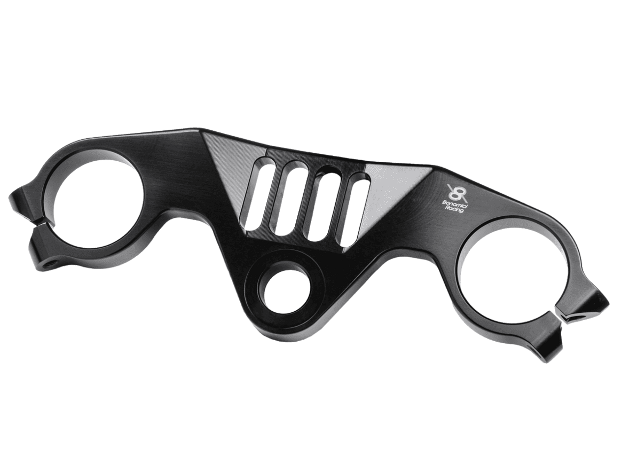 Bonamici Triple Tree Clamp Yamaha R9 (Black) (Race)